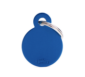 Penning Small Round Aluminum Blue