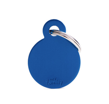 Penning Small Round Aluminum Blue