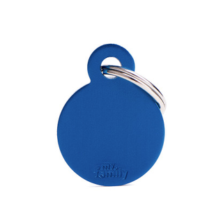 Penning Small Round Aluminum Blue