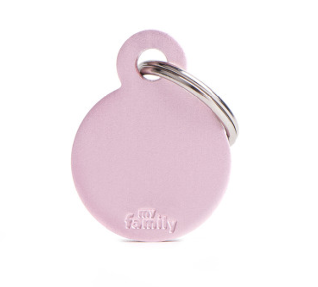 Penning Small Round Aluminum Pink