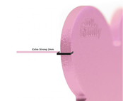 Penning Small Round Aluminum Pink