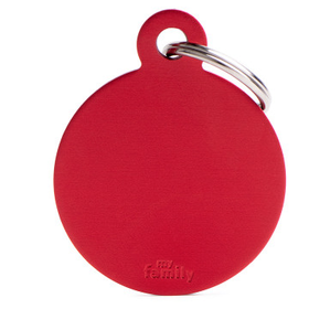 Penning Big Round Aluminum Red