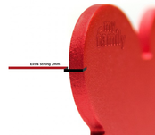 Penning Big Round Aluminum Red