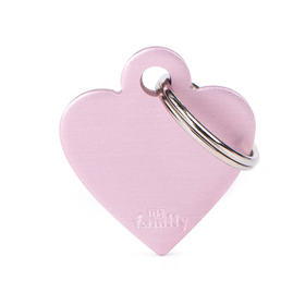 Penning Small Heart Aluminum Pink