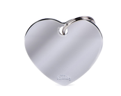 Penning Big Heart Chromed Brass