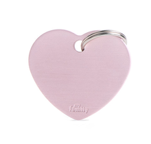 Penning Big Heart Aluminum Pink