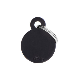 Penning Small Round Aluminum Black