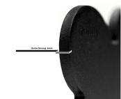 Penning Small Round Aluminum Black