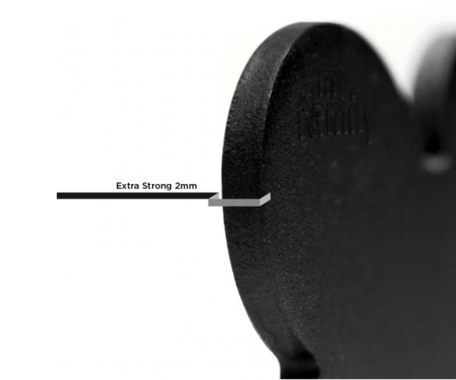 Penning Big Round Aluminum Black