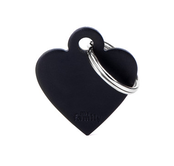 Penning Small Heart Aluminum Black