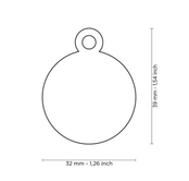 Penning Big Round Aluminum Green Penning Big Round Aluminum Green