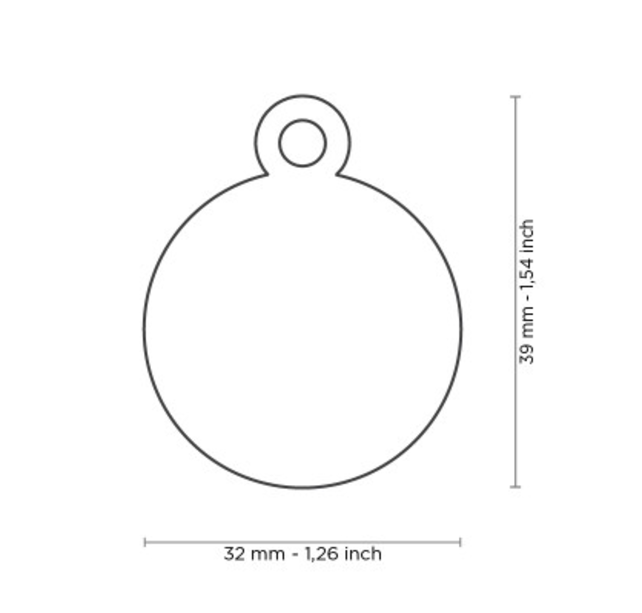 Penning Big Round Aluminum Green Penning Big Round Aluminum Green