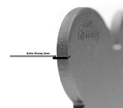 Penning Small Bone Aluminum Grey