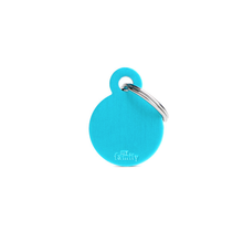 Penning Small Round Aluminum Light Blue