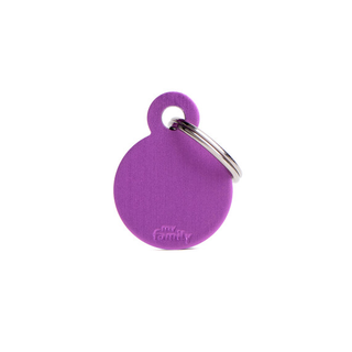 Penning Small Round Aluminum Purple