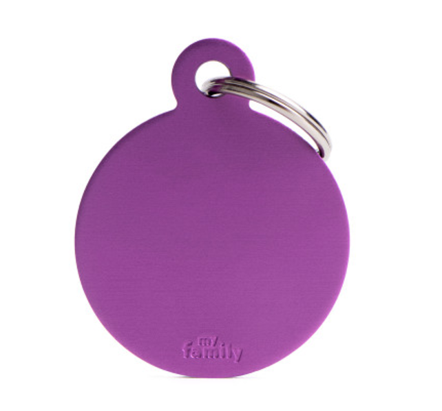 Penning  Big Round Aluminum Purple
