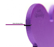 Penning  Big Round Aluminum Purple