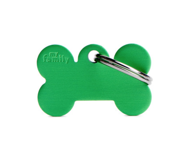 Penning Small Bone Aluminum Green