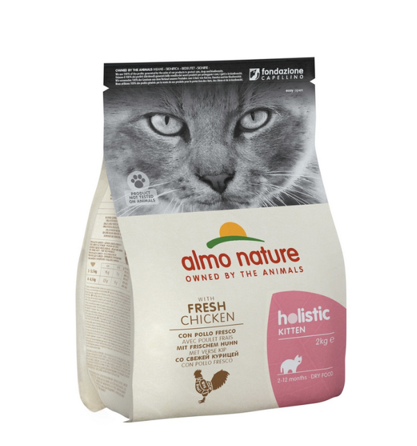 Almo Nature Kat Holistic Droogvoer Kitten Kip 2kg