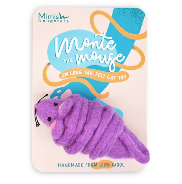 Monte the Mouse Purple