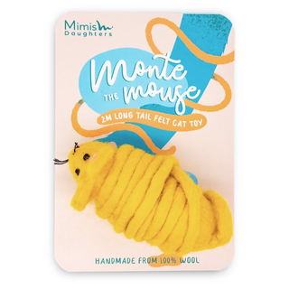 Monte the Mouse Yellow