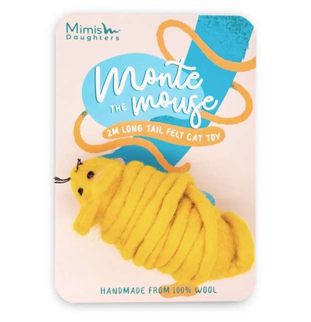Monte the Mouse Yellow