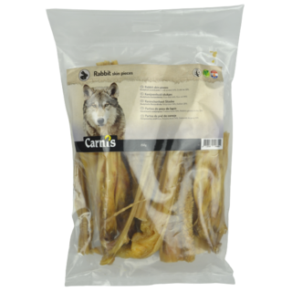 Konijnenhuid stukjes 250 gram