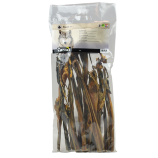 Konijnenhuid gedroogd 400 gram