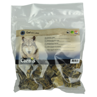 Kabeljauw (Cod) Skin Cubes 200 gram