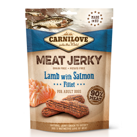 Jerky Lamb with Salmon Fillet 100 gram