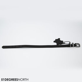 Milano - Collar - Classic - Black - 10mm x 36cm