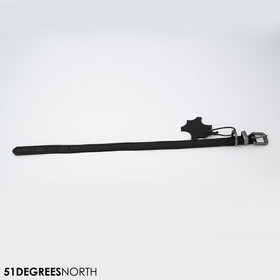 Milano - Collar - Classic - Black - 16mm x 40cm