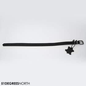 Milano - Collar - Classic - Black - 20mm x 46cm