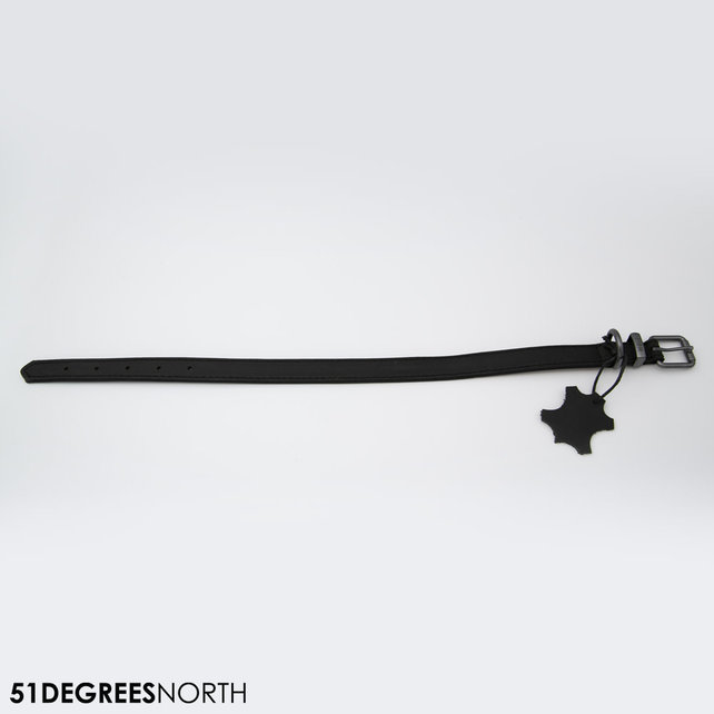 Milano - Collar - Classic - Black - 20mm x 46cm