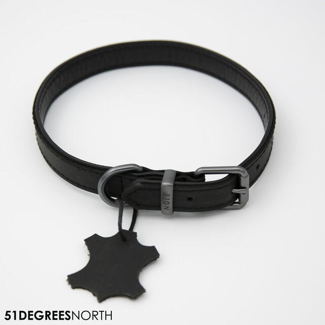 Milano - Collar - Classic - Black - 20mm x 46cm