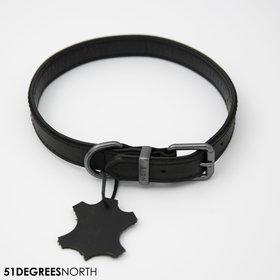 Milano - Collar - Classic - Black - 25mm x 60cm