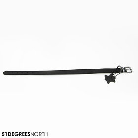 Milano - Collar - Classic - Black - 35mm x 65cm