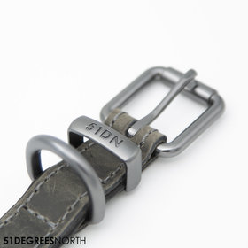 Milano - Collar - Classic - Grey - 10mm x 32cm