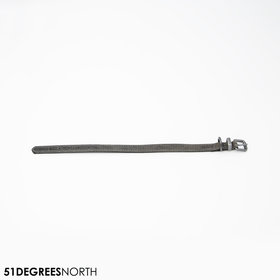 Milano - Collar - Classic - Grey - 10mm x 36cm