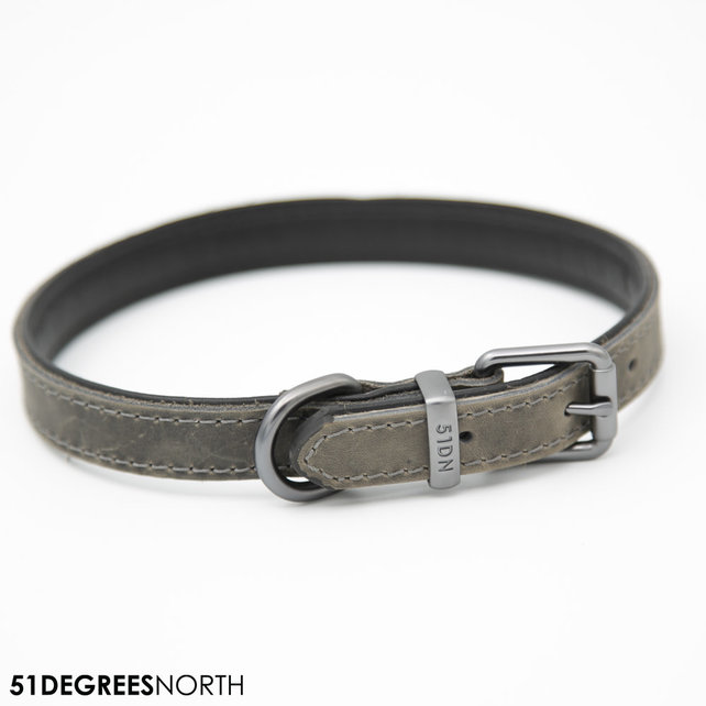 Milano - Collar - Classic - Grey - 16mm x 40cm