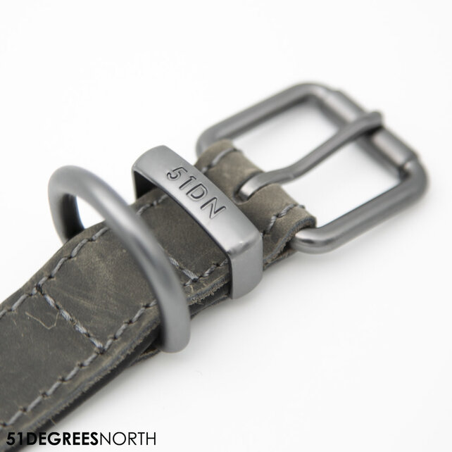 Milano - Collar - Classic - Grey - 25mm x 60cm