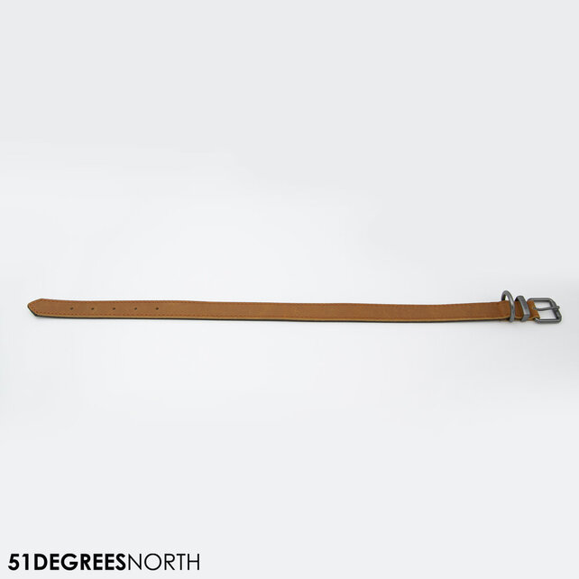 Milano - Collar - Classic - Cognac - 35mm x 65cm Milano - Collar - Classic - Cognac - 35mm x 65cm