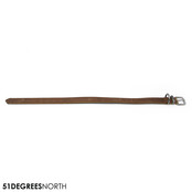 Milano - Collar - Classic - Dark brown - 35mm x 65cm