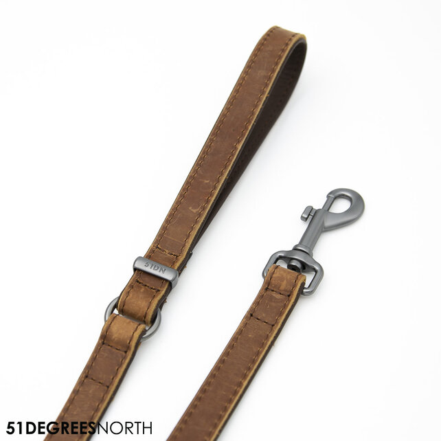 Milano - Leash - Classic - Dark Brown - 20mm x 100cm