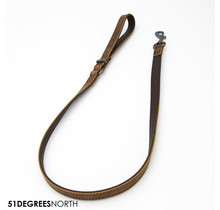 Milano - Leash - Classic - Dark Brown - 25mm x 100cm