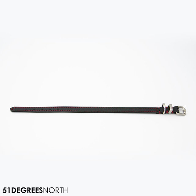 Milano - Collar - Contrast - Black - 16mm x 40cm