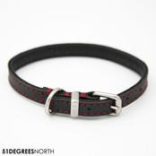 Milano - Collar - Contrast - Black - 16mm x 40cm