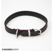 Milano - Collar - Contrast - Black - 25mm x 60cm