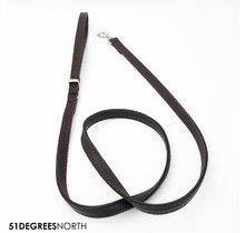 Milano - Leash - Contrast - Black - 12mm x 120cm