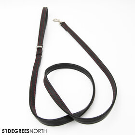 Milano - Leash - Contrast - Black - 12mm x 120cm